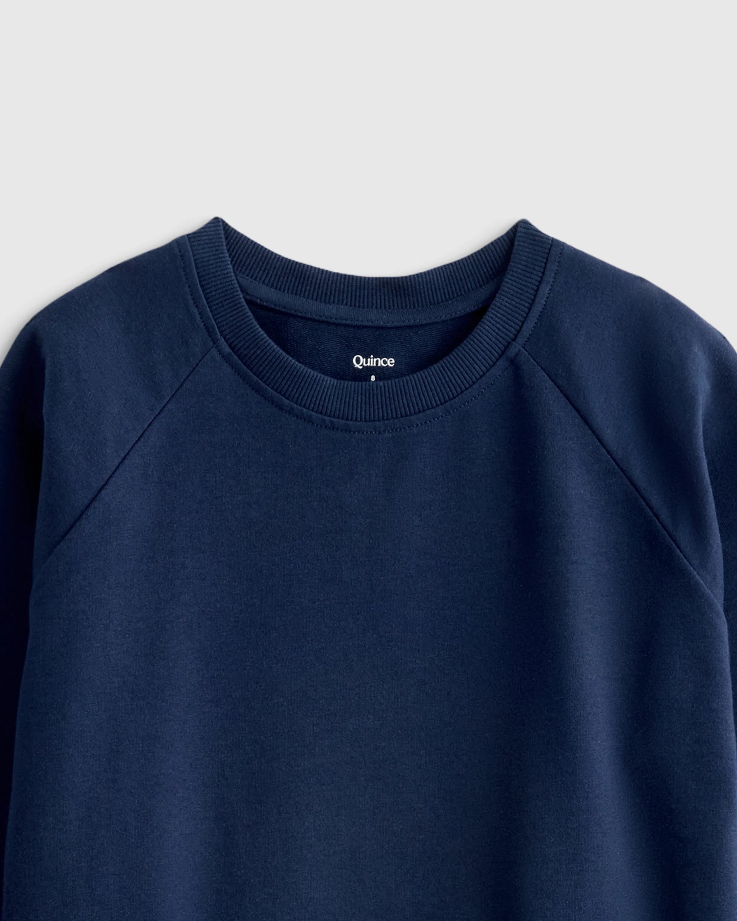 Organic Cotton French Terry Crew Neck Sweatshirt - 6 / Heart Graphic