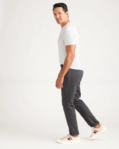 Comfort Stretch Traveler 5-Pocket Pants - Straight - 28X30 / Military Olive