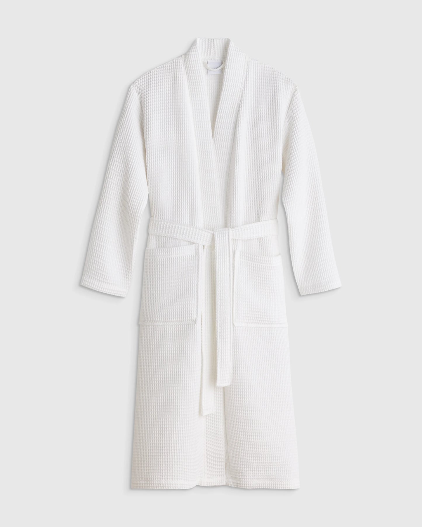 Organic Turkish Waffle Robe - XS / White
