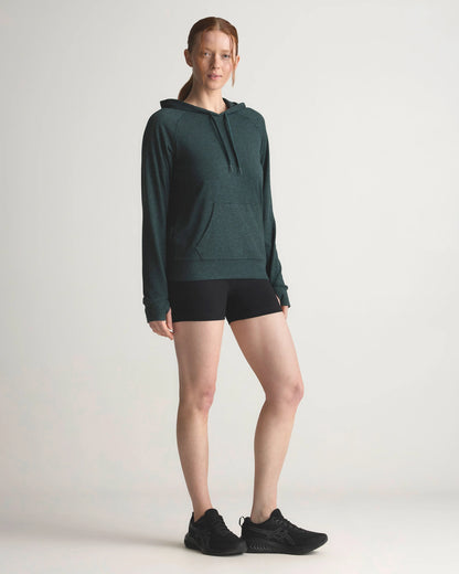 Flowknit Pullover Hoodie - XS / Heather Navy
