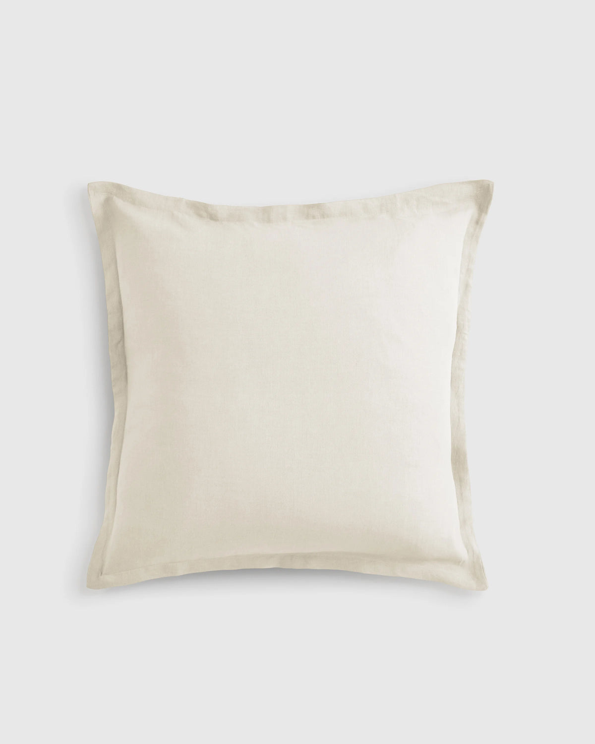 European Linen Euro Sham - Euro / Sand