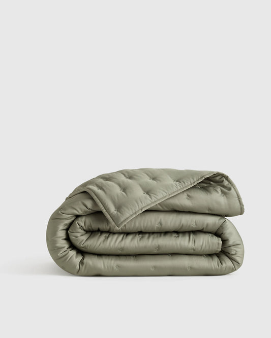 Bamboo Dream Quilt - Twin / Sage