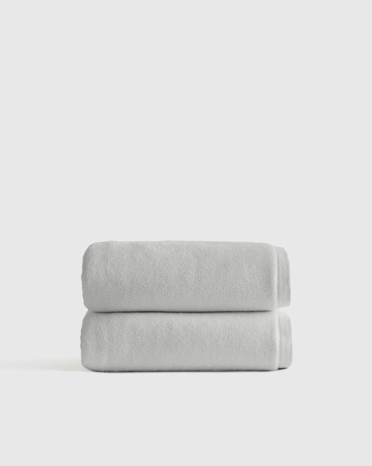 Plush Organic Turkish Cotton Bath Towel (Set of 2) - One Size / White