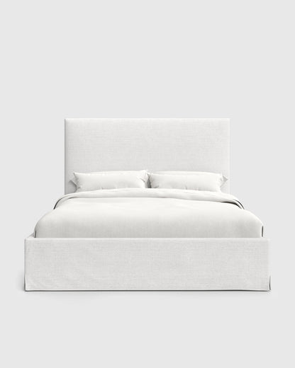 Slipcover Bed in 100% Linen - Full / Flax