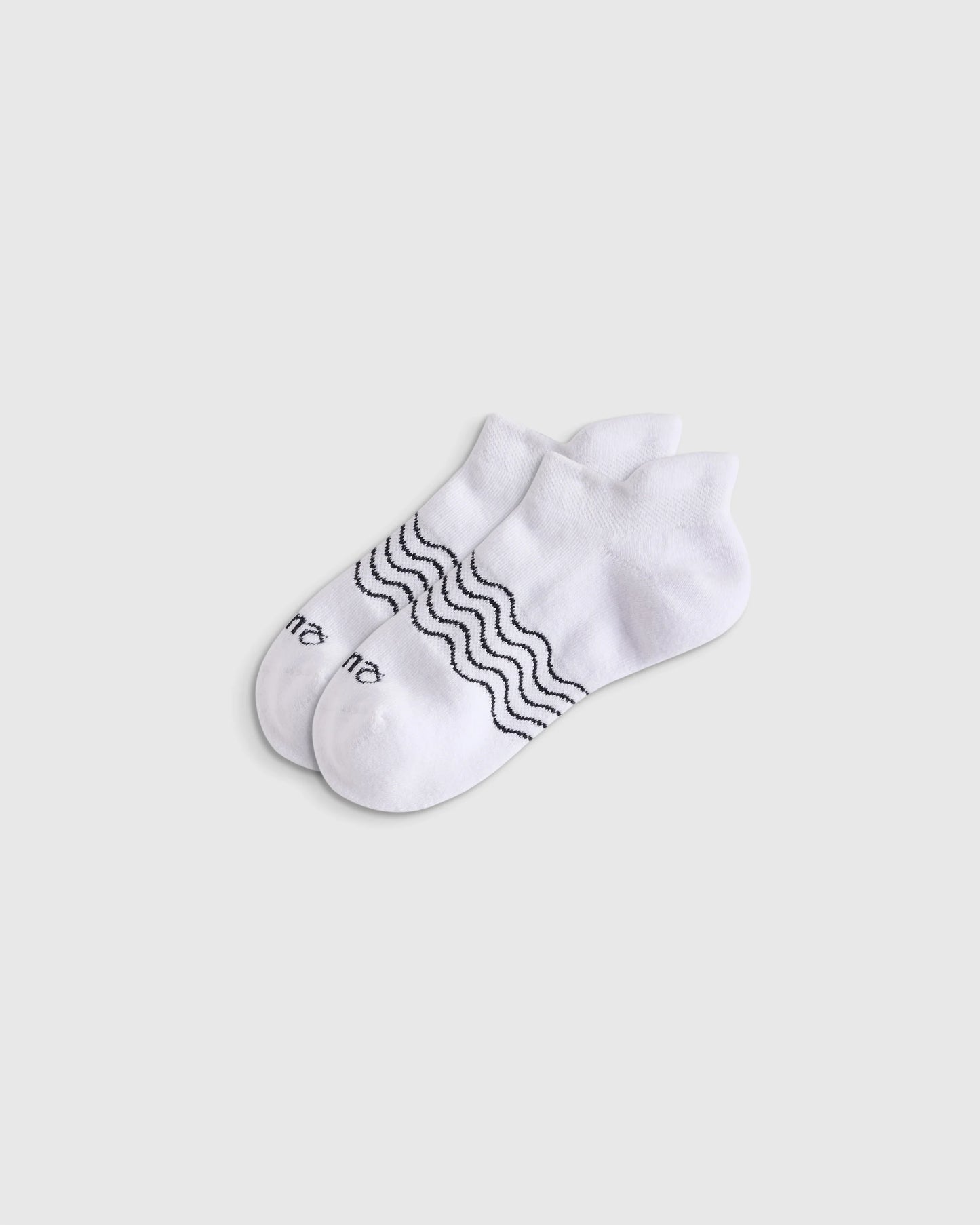 Kids Organic Cotton Ankle Socks 8-Pack - S / Blue/White Multi