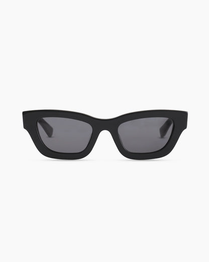 Jackie Polarized Acetate Sunglasses - One Size / Cream with Brown Lens