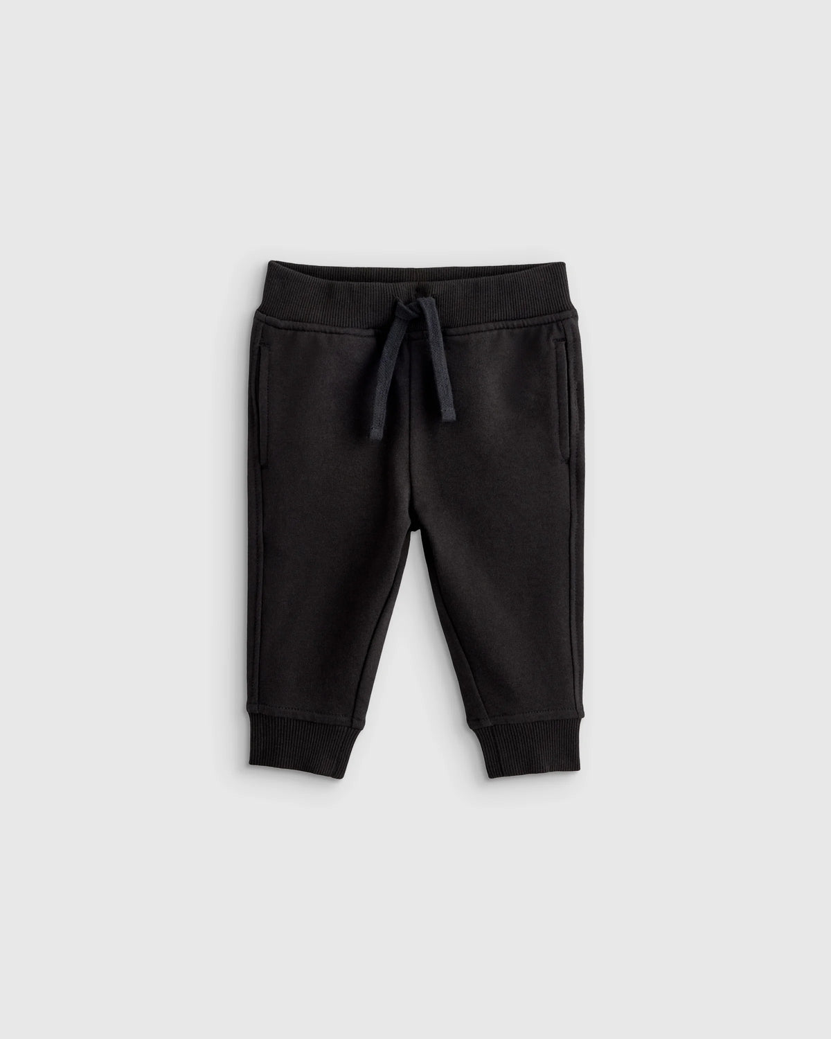 Organic Cotton French Terry Joggers - 3-6M / Blue Stars