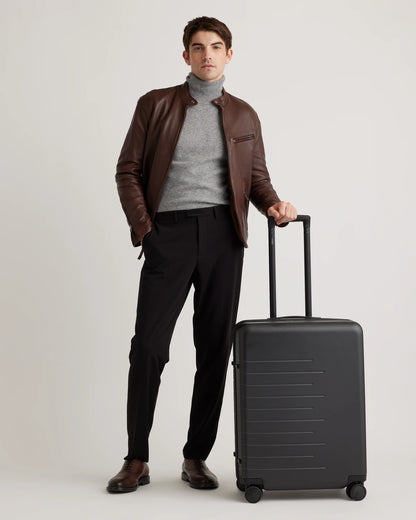 Expandable Medium Check-In Suitcase - One Size / Coastal Cobalt