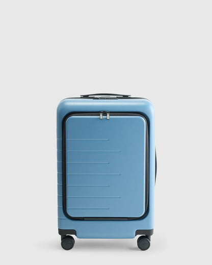 Front Pocket Carry-On Suitcase - One Size / Lavender