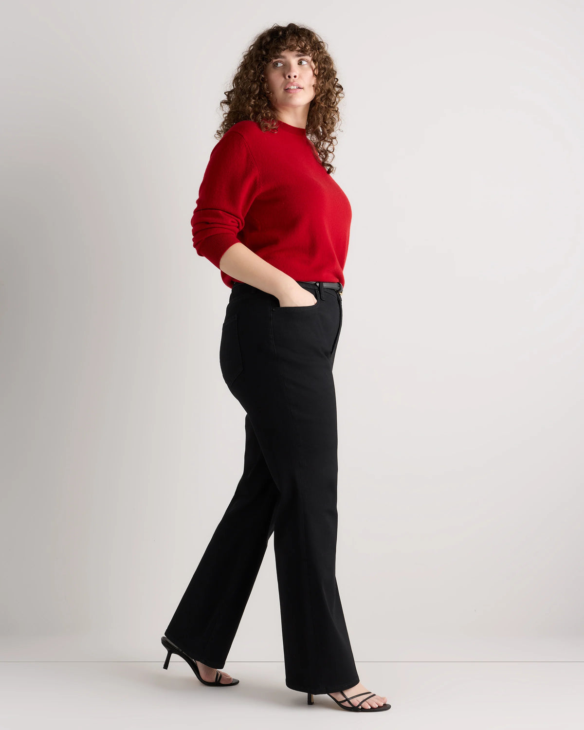 Luna Stretch Flare Jeans - 33 / Seaside Blue