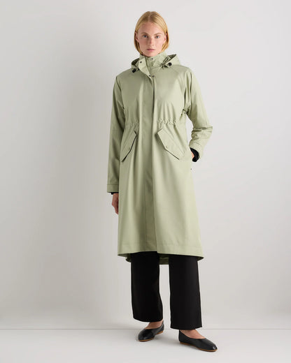 Weather Proof Rain Trench Coat - XS / Dark Spruce