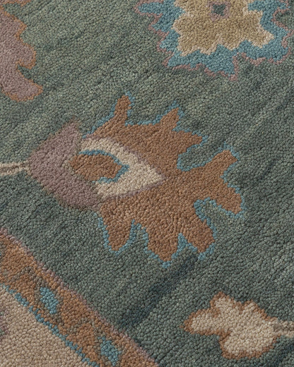 Elowen Wool Rug - 5' x 8' / Blue
