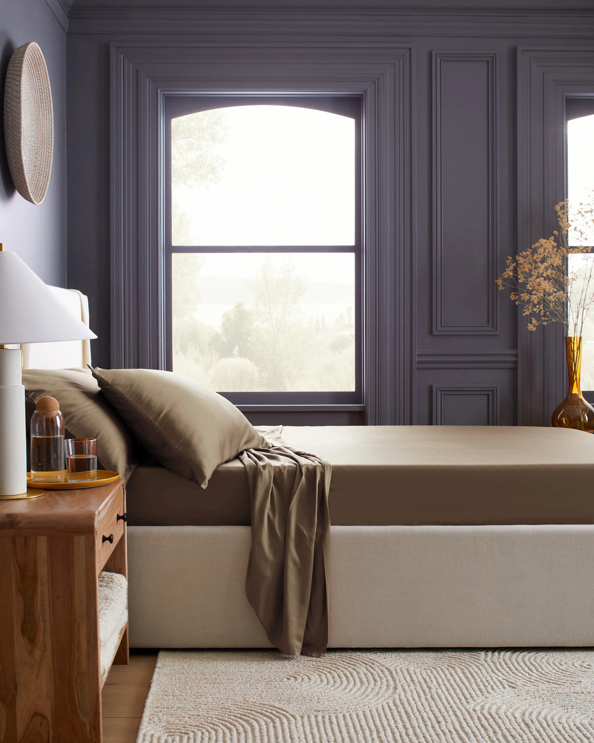 Bamboo Pillowcase Set - Standard / Sand