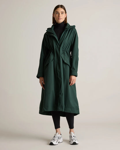 Weather Proof Rain Trench Coat - XS / Dark Spruce