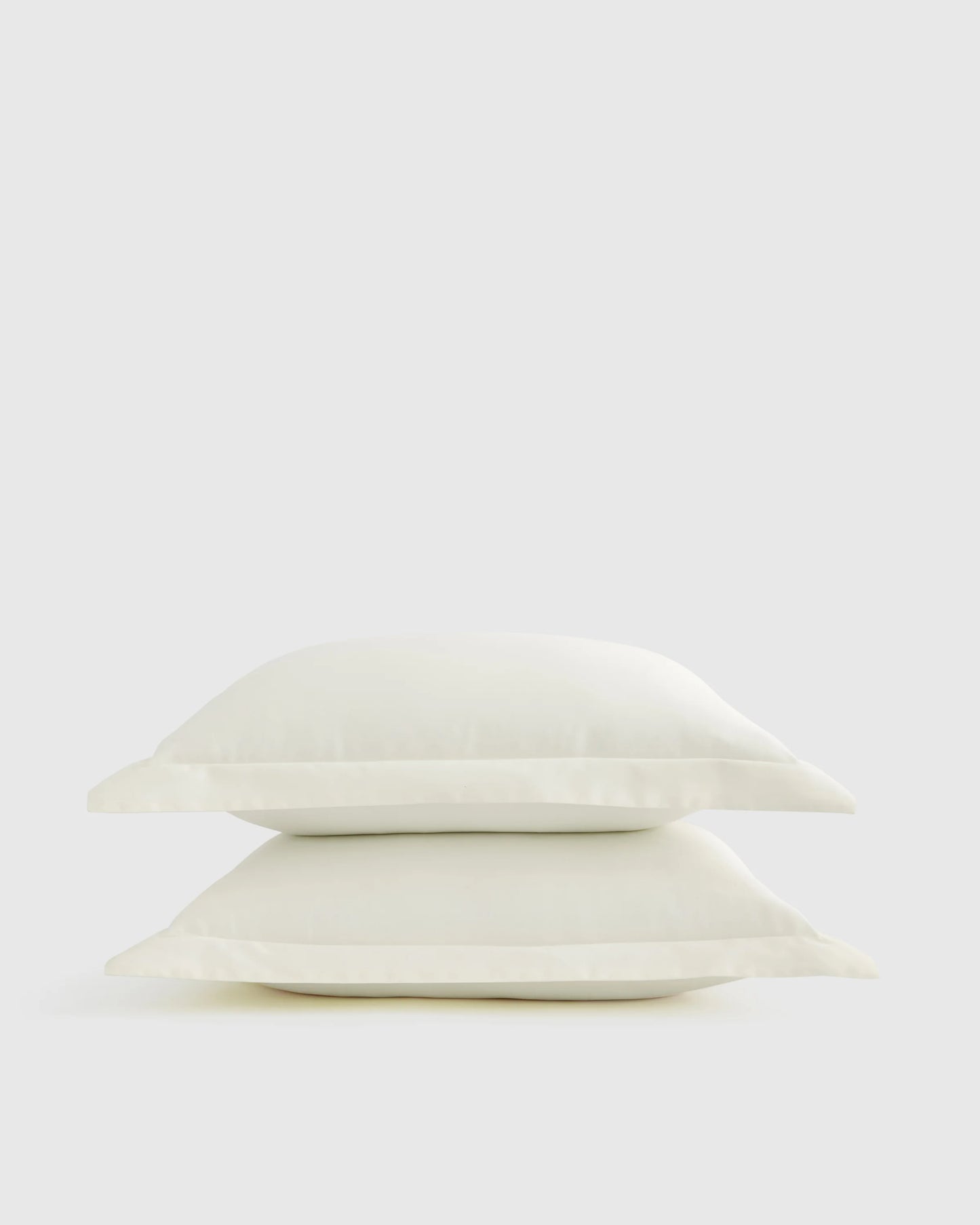 Signature Giza Cotton Sateen Sham Set - Standard / White