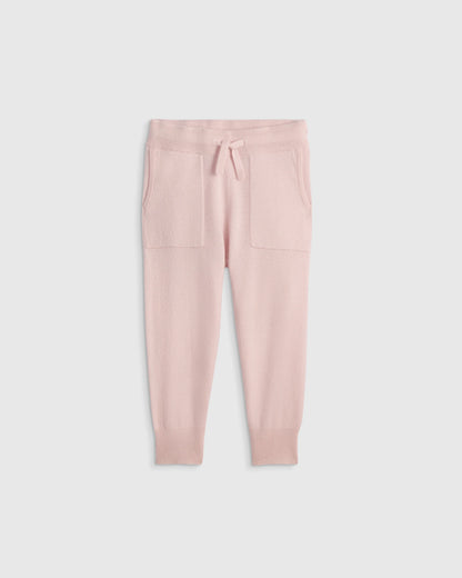 Washable Cashmere Jogger - 2T / Oatmeal