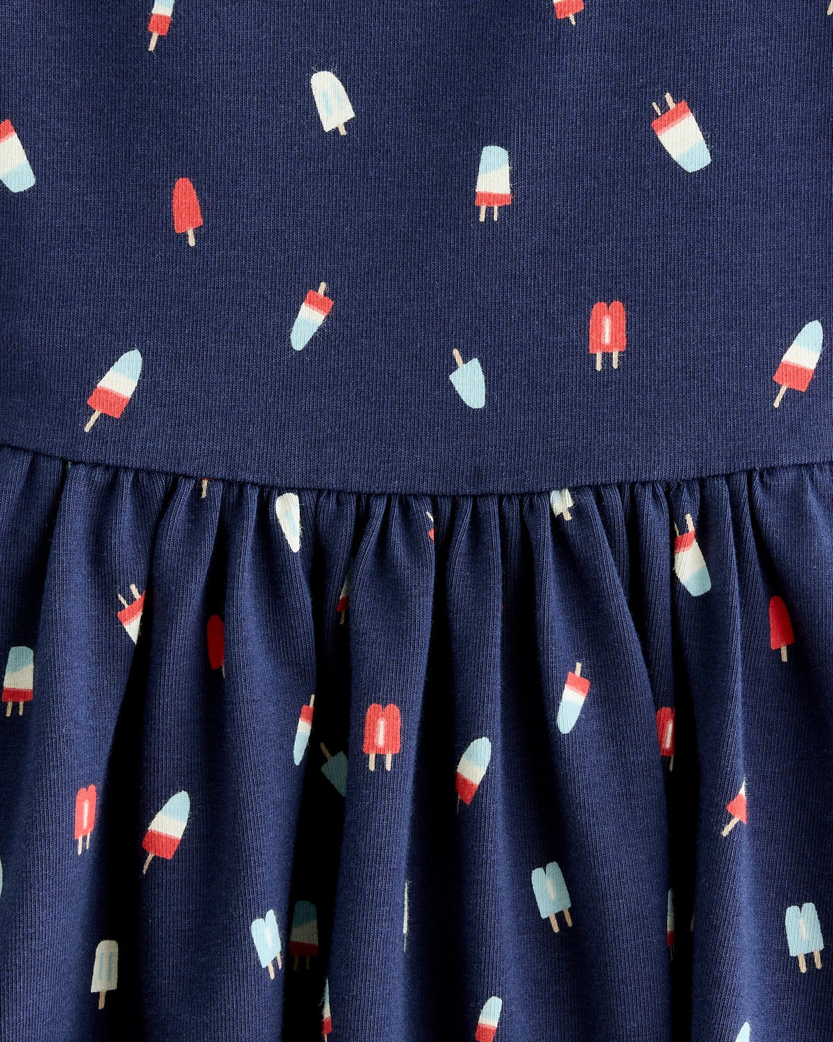 Organic Cotton Skater Dress - 2T / Sweet Cherries