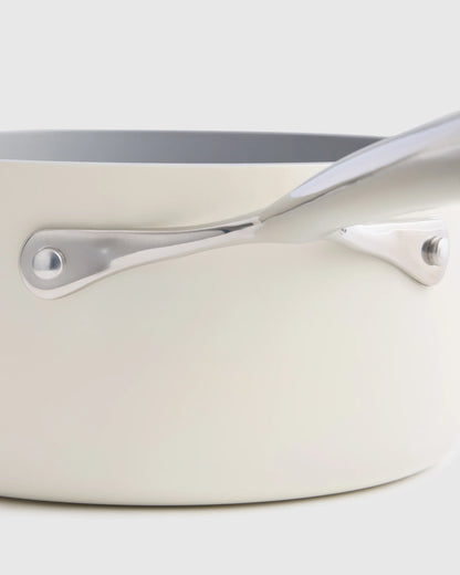 Ceramic Nonstick Saucepan: 3QT - One Size / Navy