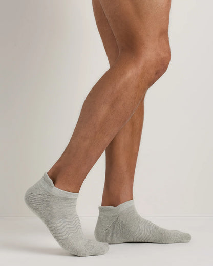 Everyday Cotton Solid Ankle Socks (4-pack) - S / White