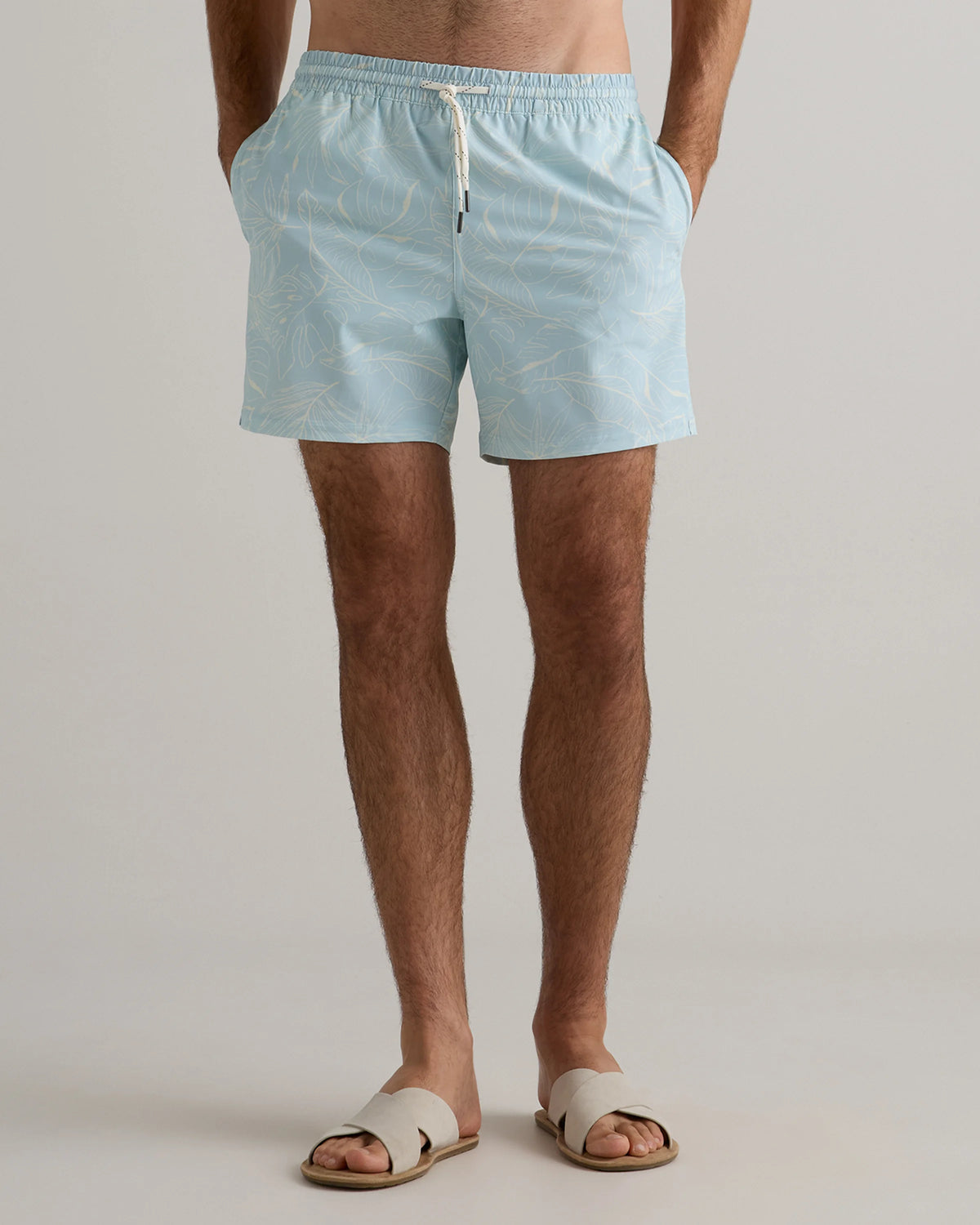 Italian Swim Trunks - 5.5" - XS / Navy Diamond Geo