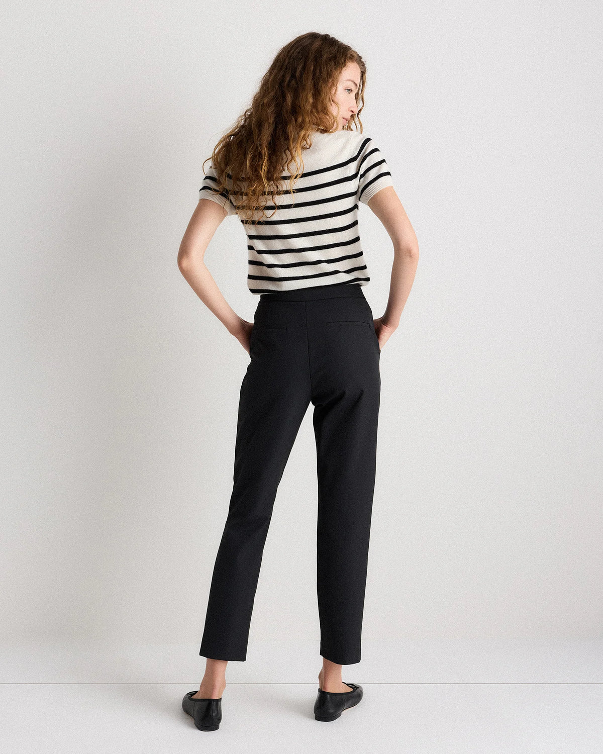 Scuba Slim Ankle Pants - 0 / True Black