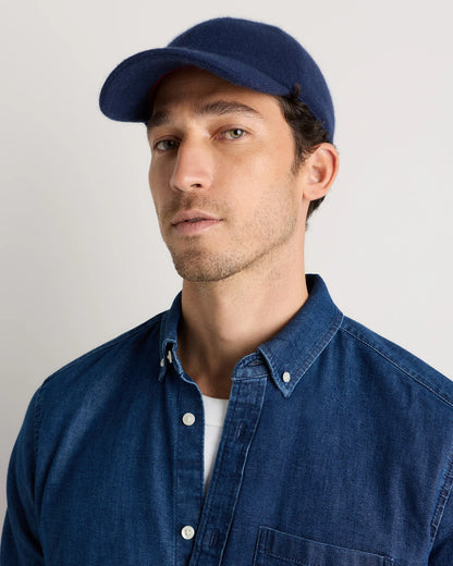 Cashmere Baseball Cap - XS/S / Black