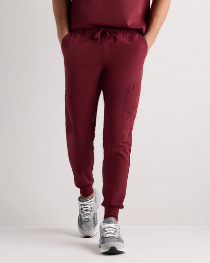 AeraFlex Scrub Joggers - S / Bold Black