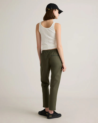 Organic Stretch Ripstop Straight Pants - XS / Steel