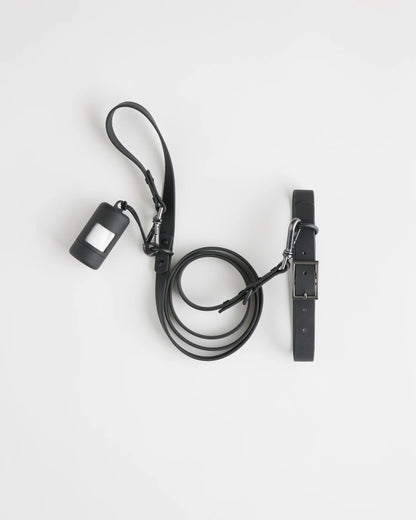 Dog Collar Walk Kit - XS / Black
