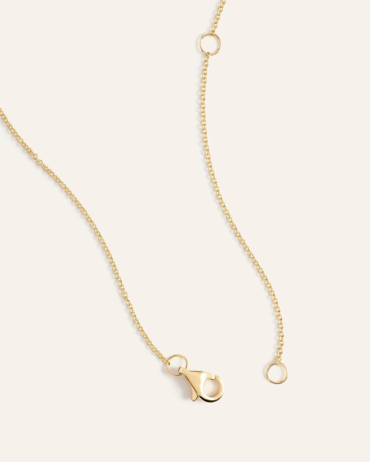 14K Gold Diamond Bezel Station Necklace - One Size / Yellow Gold