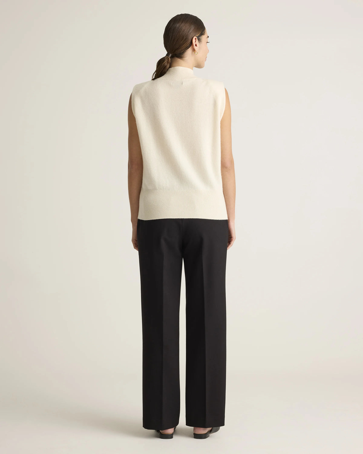 Ultra-Stretch Ponte Trouser - 0 / Navy