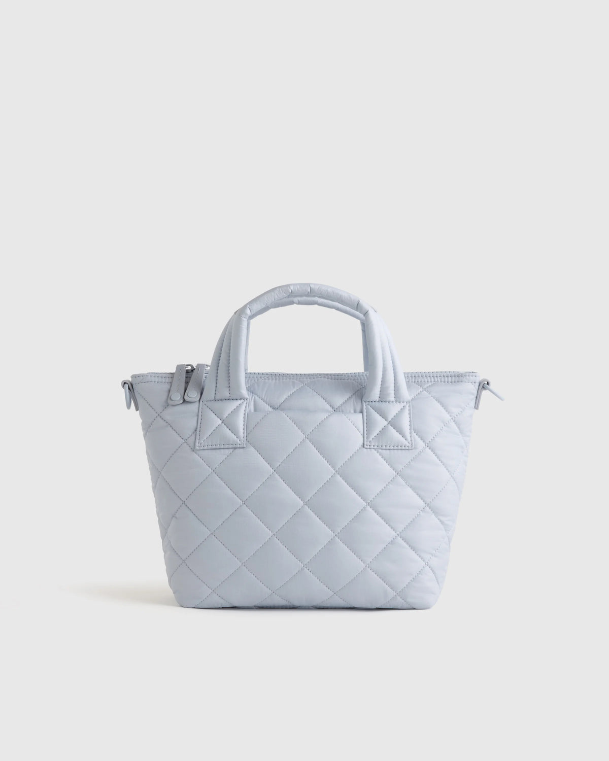 Transit Quilted Small Crossbody Tote - One Size / Taupe Brown