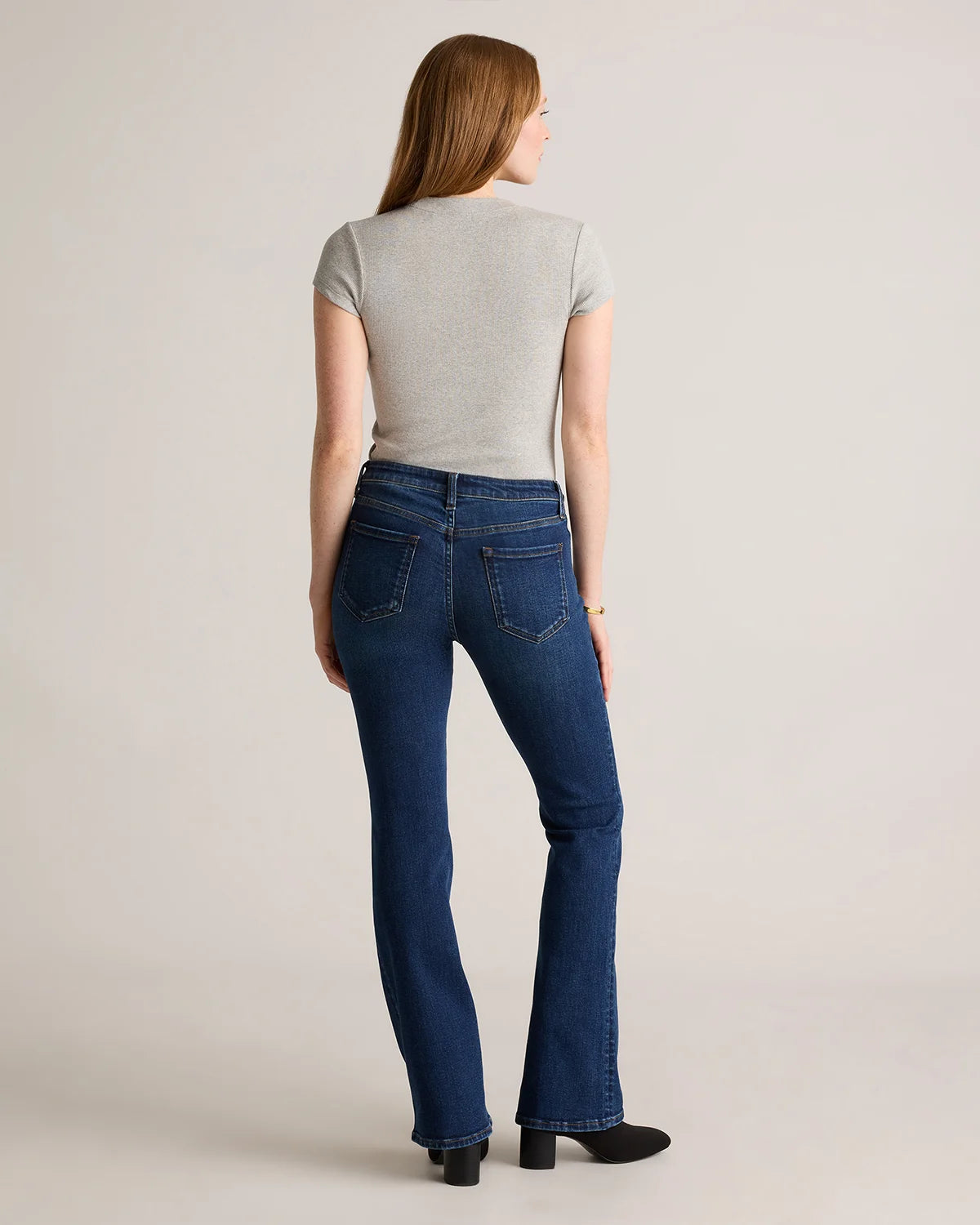 Luna Stretch Flare Jeans - 24 / Black