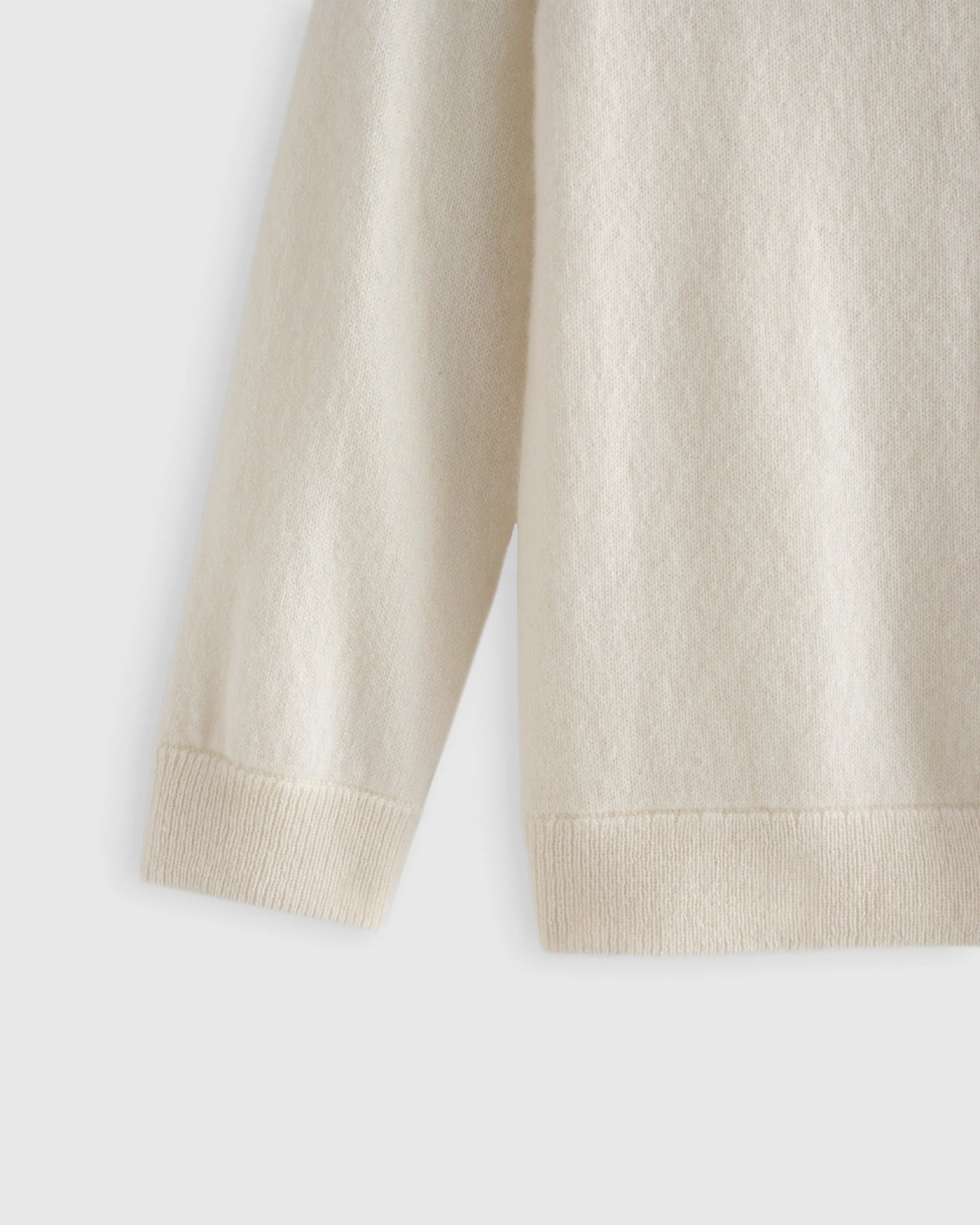 Washable Cashmere Cardigan - 6 / Heather Grey