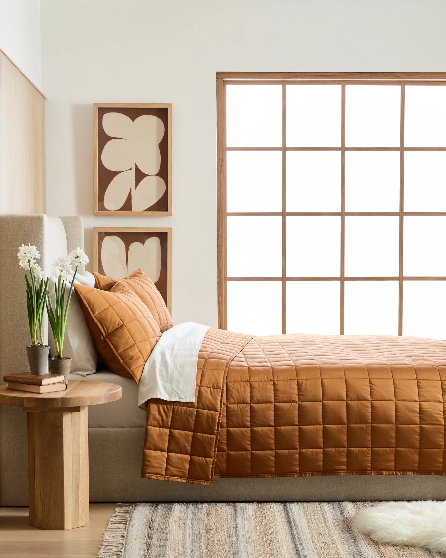 Perennial by Marco Marella (Set of 2) - 17.25"x25.25" / Oak
