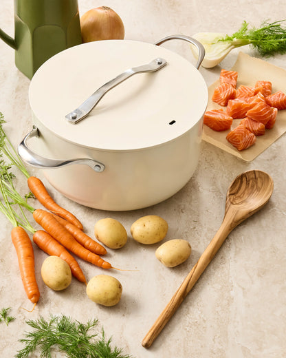 Ceramic Nonstick Soup Pot: 6QT - One Size / Navy