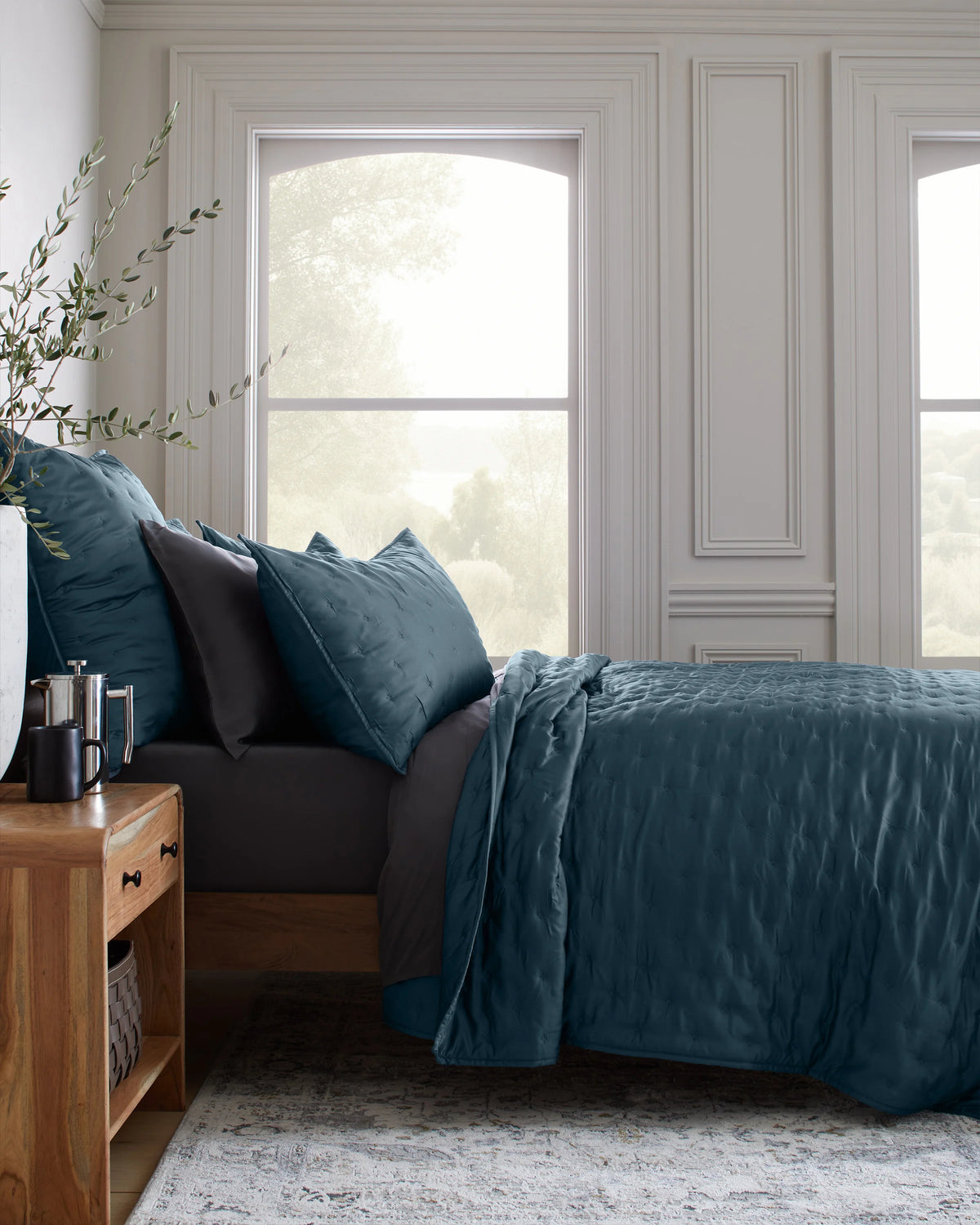 Bamboo Dream Quilt Set - Twin / Sage