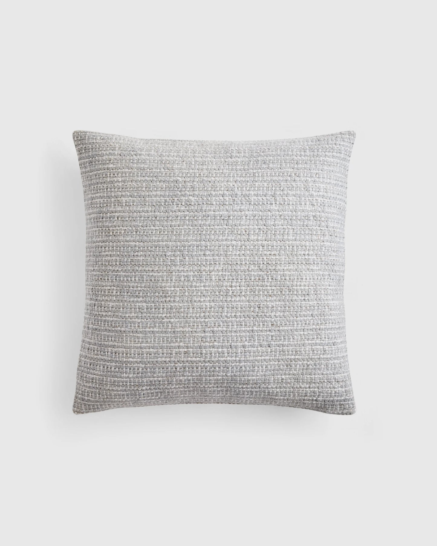 Wool Linen Textured Pillow Cover - 20x20 / Ivory