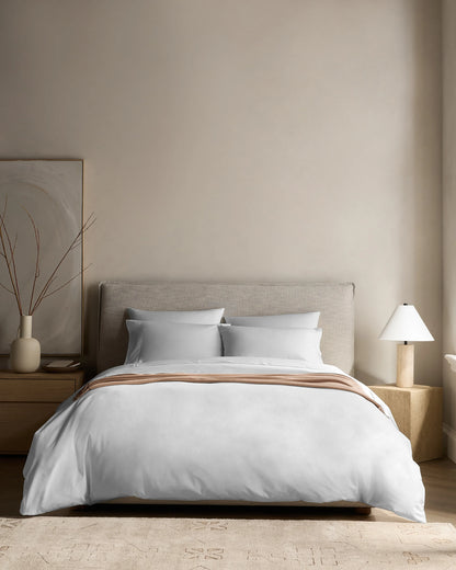 Organic Crisp Percale Sham Set - Standard / White