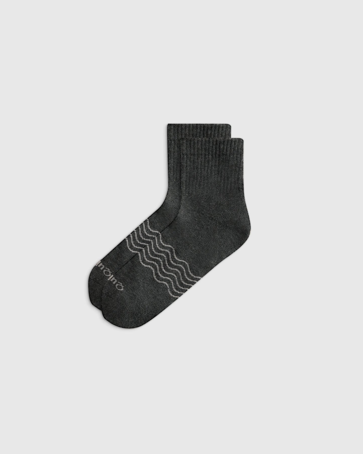 Everyday Cotton Solid Quarter Socks (4-Pack) - S / White