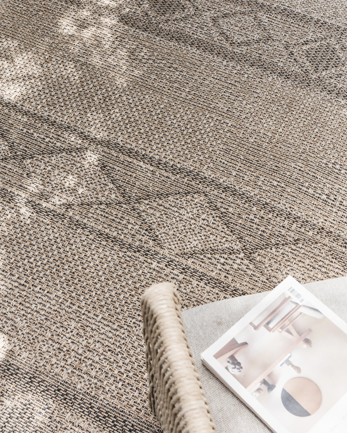Wheatley Indoor/Outdoor Rug - 3'3" x 5' / Ivory
