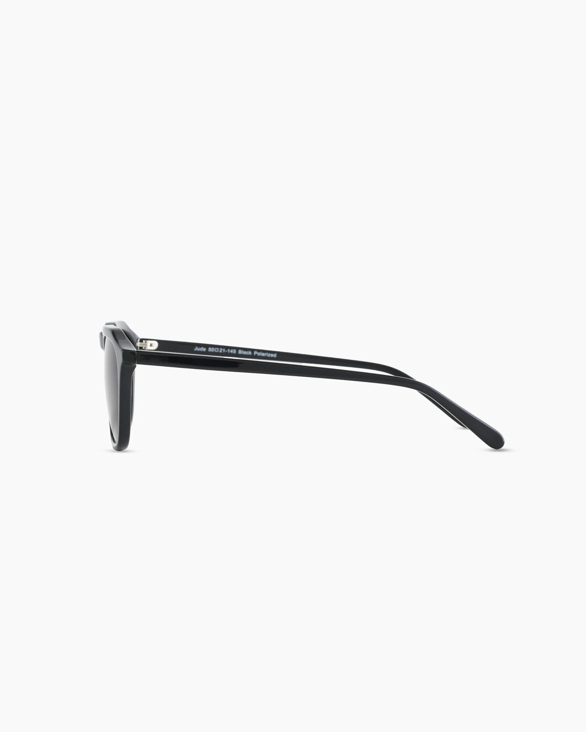 Jude Polarized Acetate Sunglasses - One Size / Black with Green lens