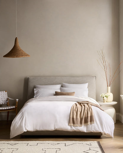 Organic Crisp Percale Sham Set - Standard / White