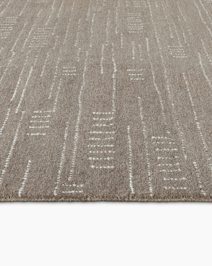 Ember Wool Rug - 3' x 5' / Taupe