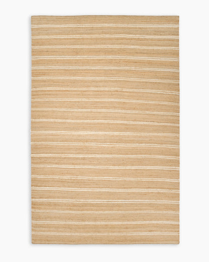 Rain Handwoven Jute Rug - 5' x 8' / Natural