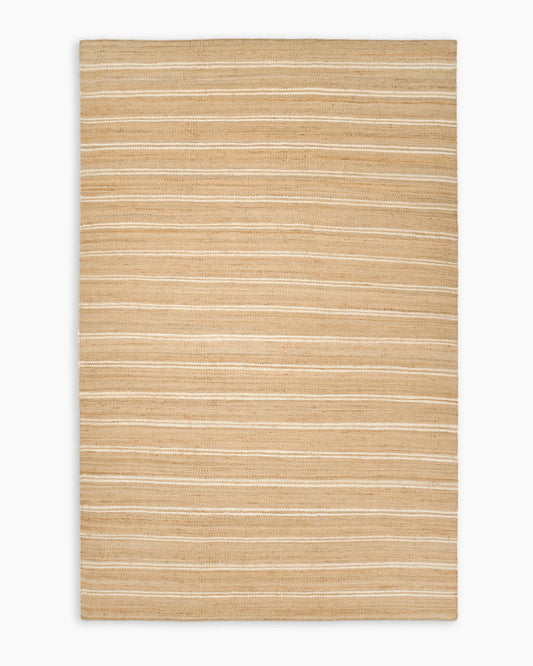 Rain Handwoven Jute Rug - 5' x 8' / Natural