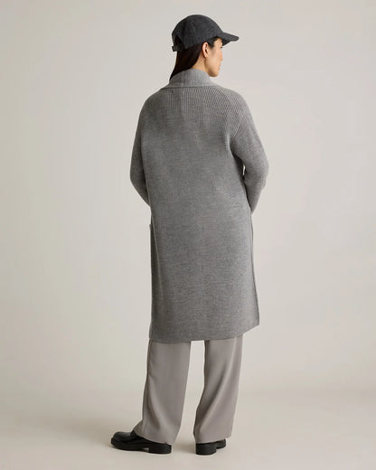 Australian Merino Wool Duster Cardigan - XS / Malted Toffee