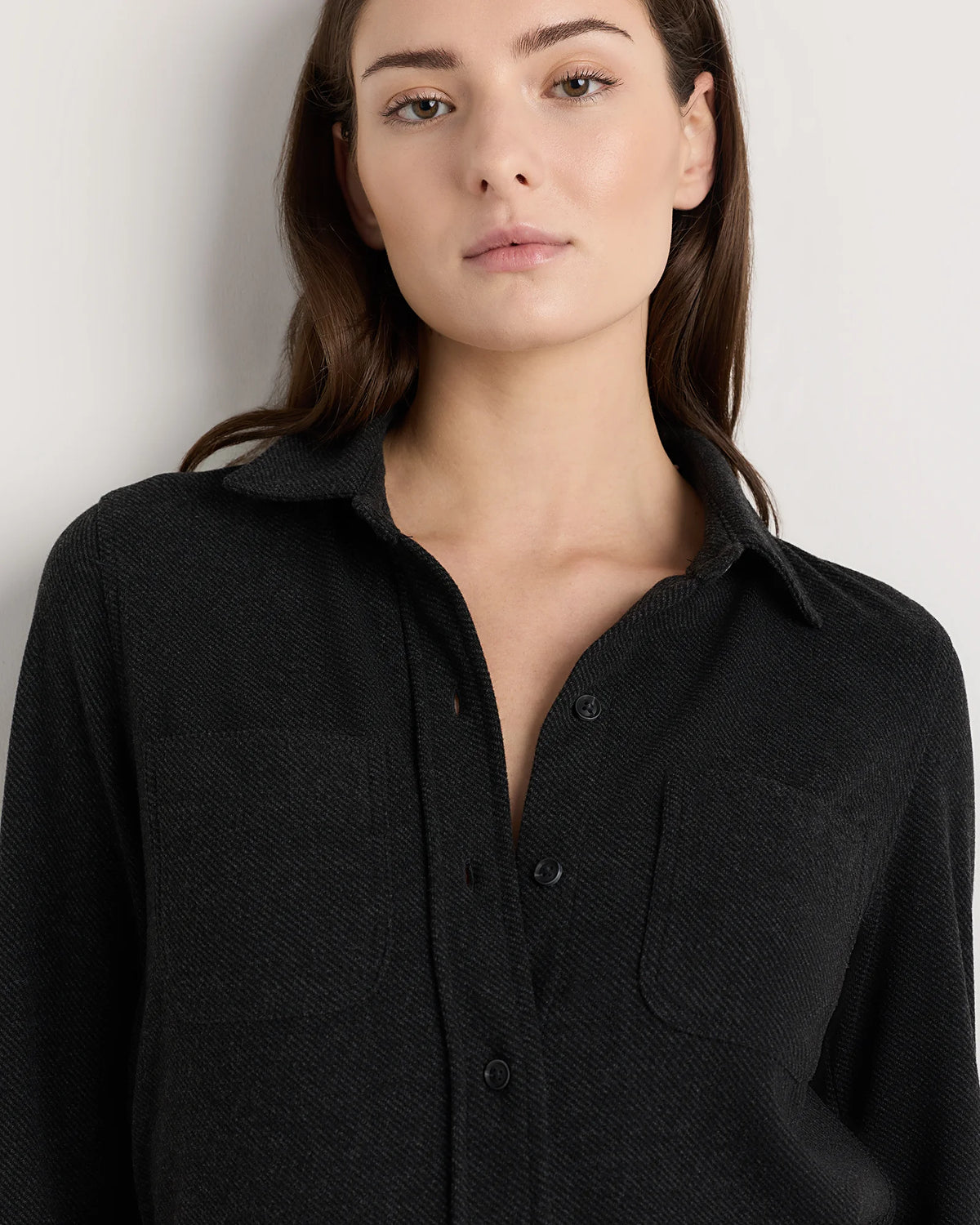 Stretch Sweater Fleece Shirt - XS / Navy/Red/Yellow Check
