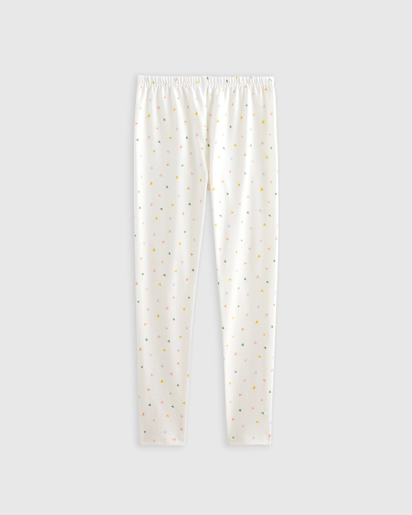 Organic Cotton Leggings - 6 / Red