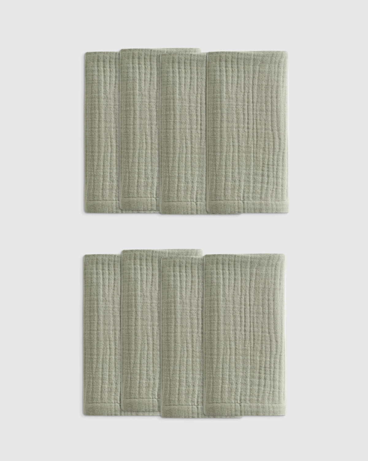 Organic Cotton Gauze Napkins (Set of 8) - One Size / Chocolate
